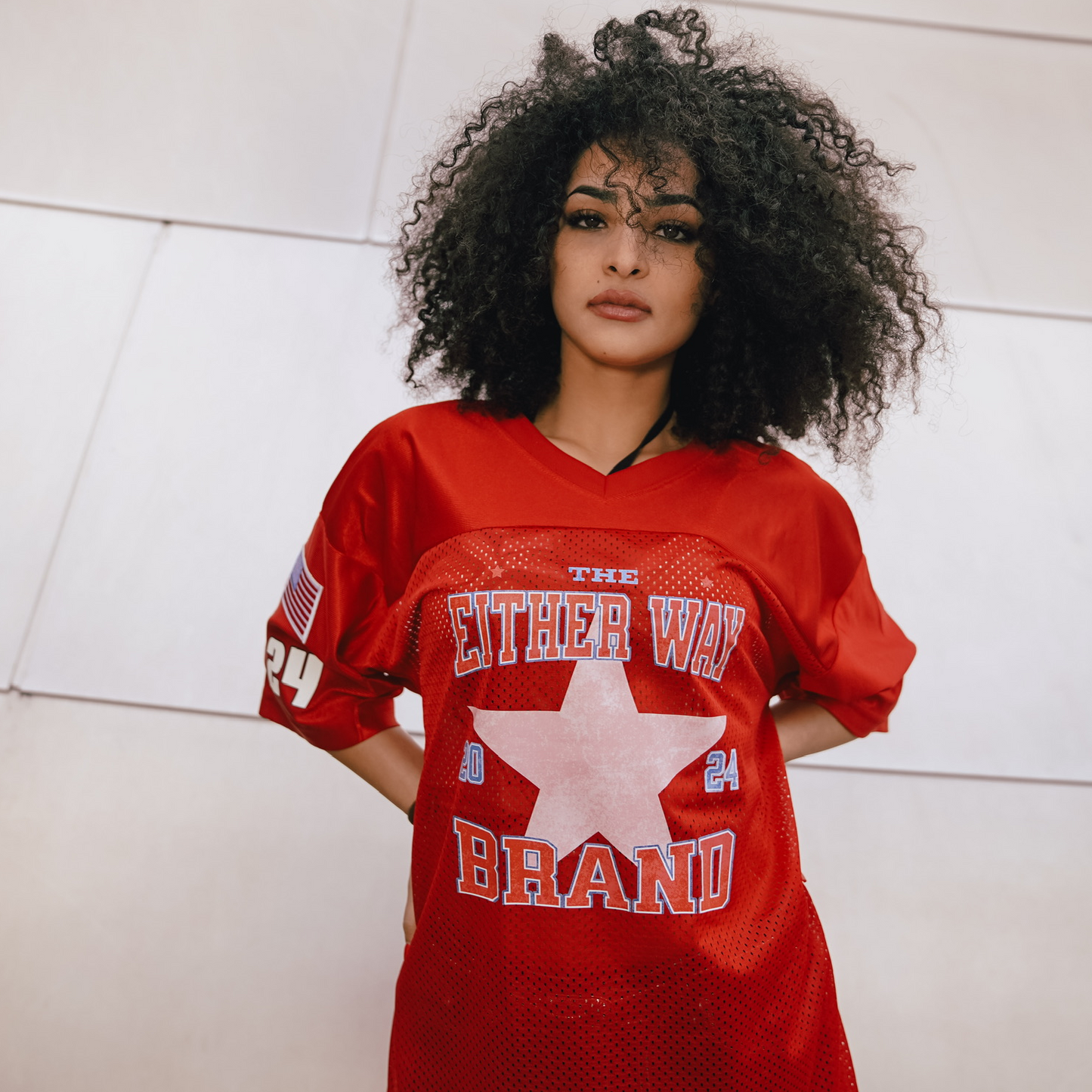 "Either Way" Women's Football Jersey