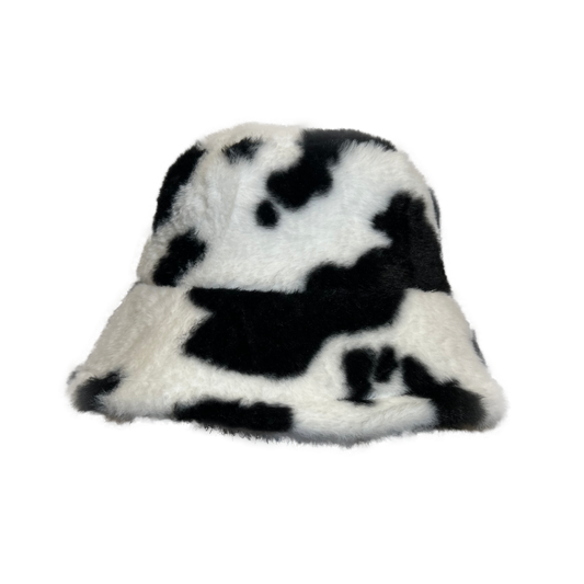 "LUV" BUCKET - BLACK COW