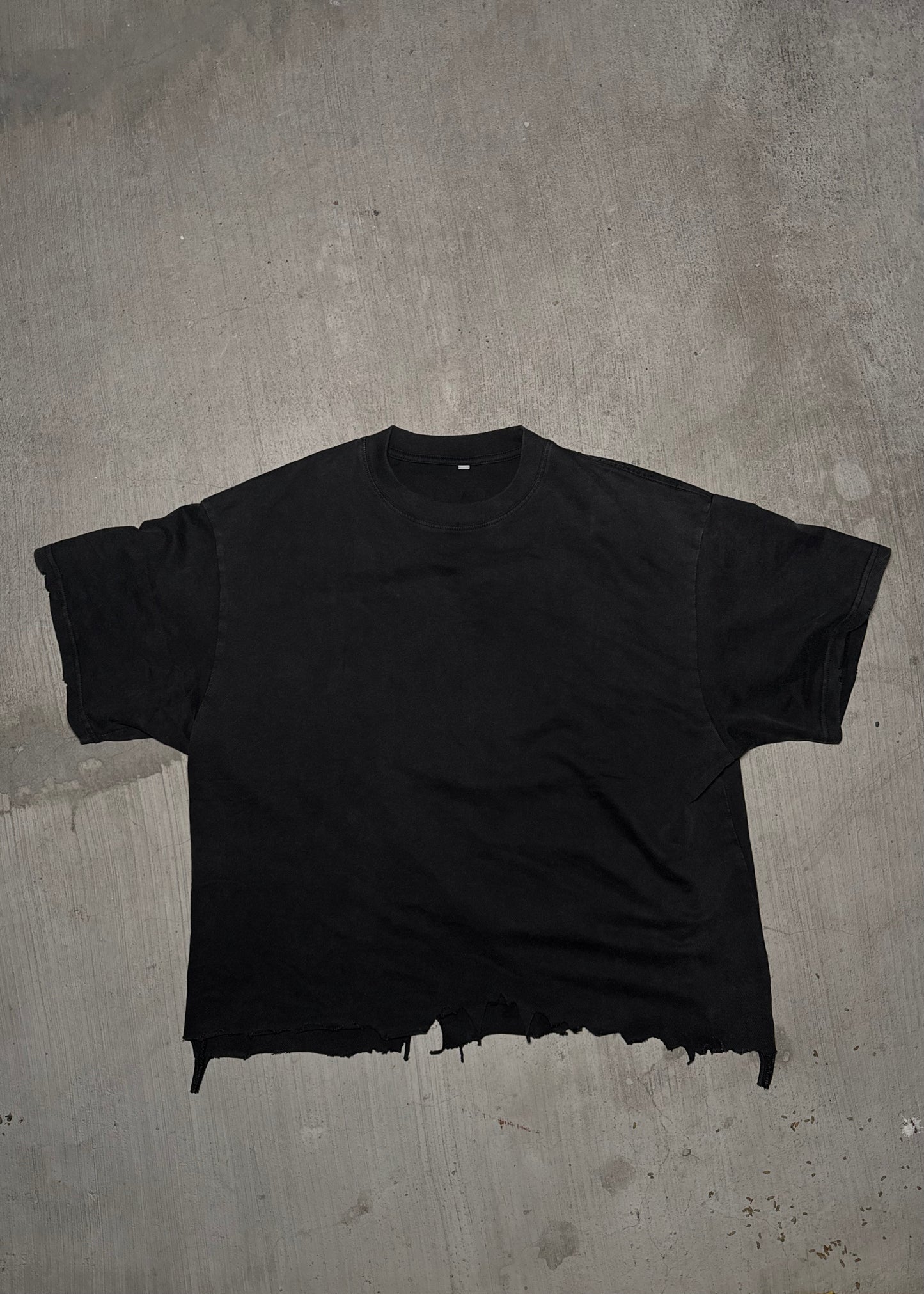 TEWB  "Breakthrough" Distressed French Terry Tee