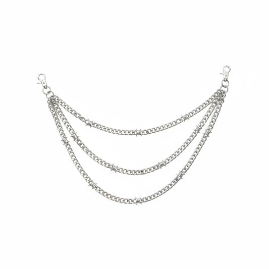 TEWB “Bound” Barbed Wallet Chain